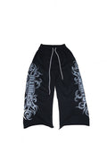 ESPIRITU BLACK SPIKE SWEATPANTS