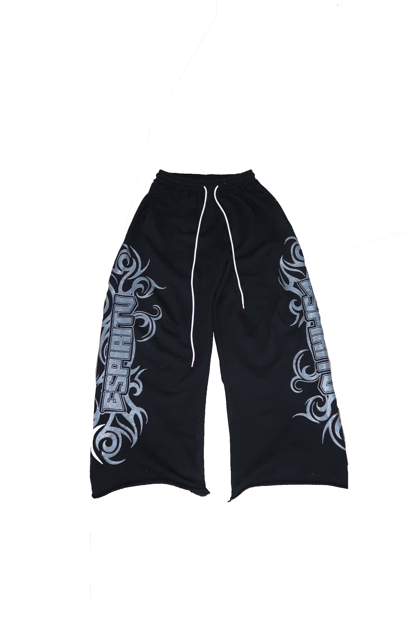 ESPIRITU BLACK SPIKE SWEATPANTS